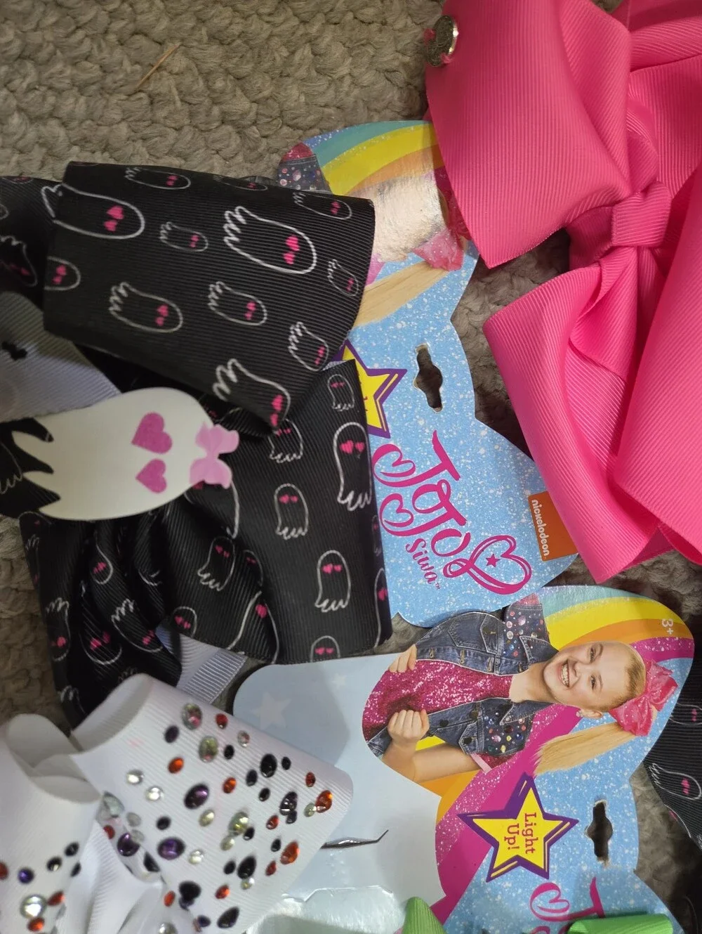 Assorted JoJo Siwa Style Hair Bows - Multicolor Pack